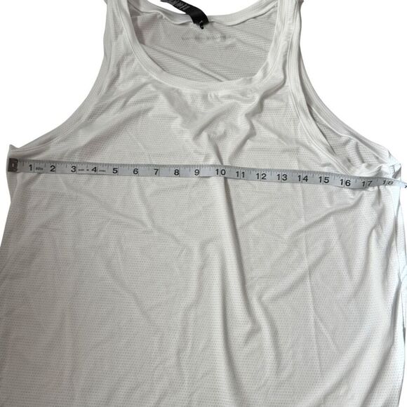 Alphalete Athletics Men's Sleeveless Crewneck Activewear Tank Top White Small - Picture 7 of 9